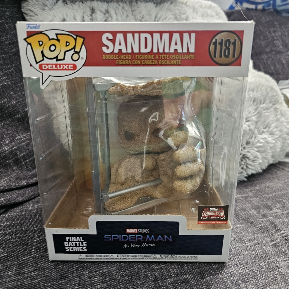 Spider-Man Sandman Funko Delux Pop 1181 target exclusive